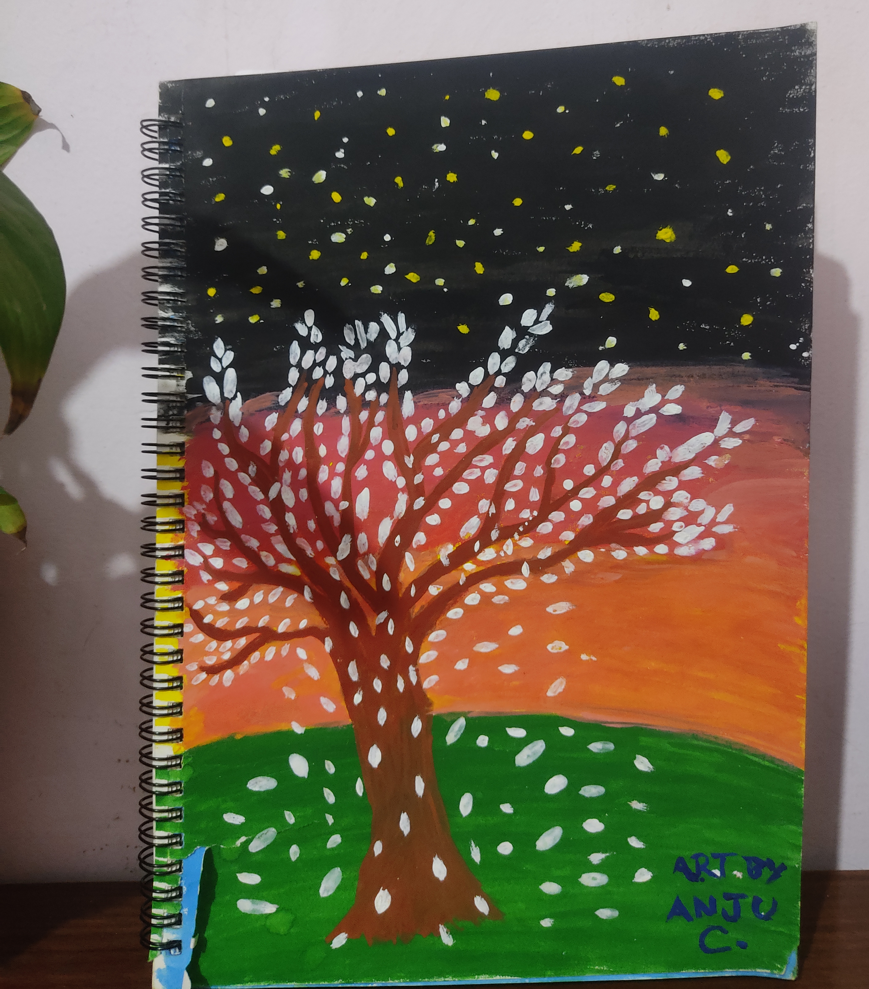 Tree: First painting